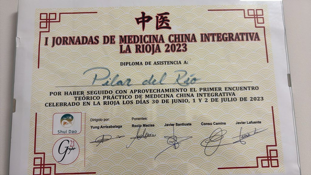 I Jornadas de Medicina China Integrativa La Rioja